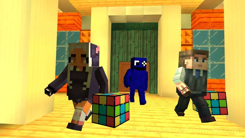 Rainbow friends. Im monster gameplay screenshot 1