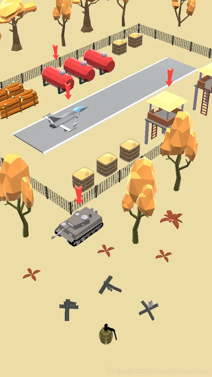 Cool artillery gameplay screenshot 1