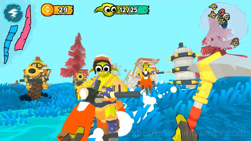 Funny Blade & Magic gameplay screenshot 2