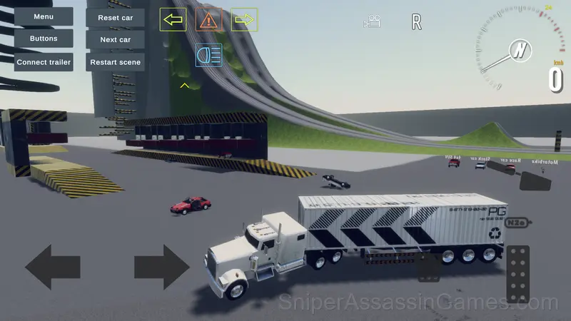 Car Crash Sandbox Race Simulator 3D gameplay screenshot 1