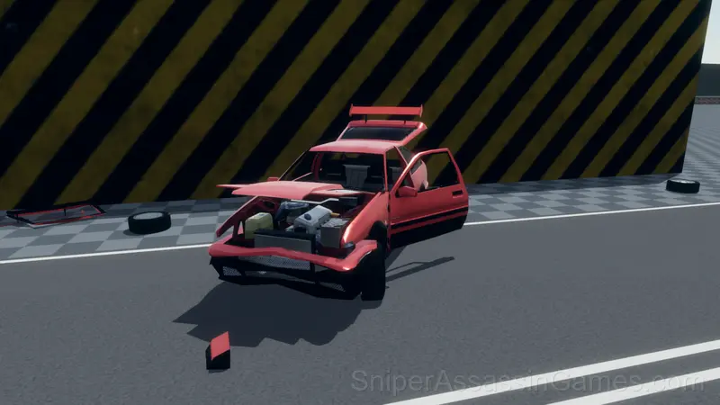 Car Crash Sandbox Race Simulator 3D gameplay screenshot 2