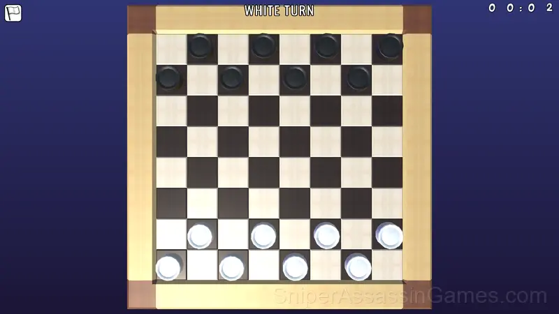 Checkers Russian gameplay screenshot 1