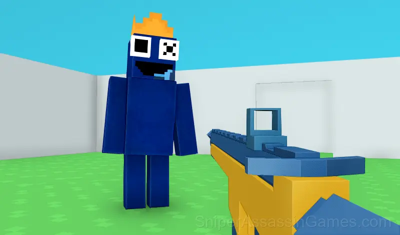 Play Noob: Attack of Rainbow Friends