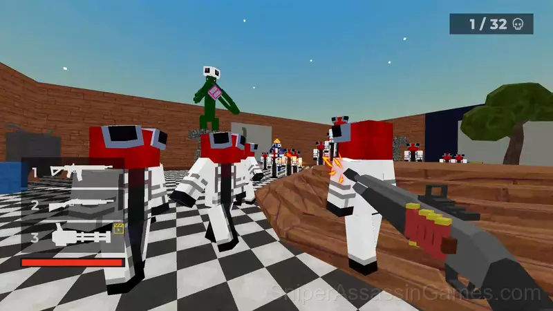 Noob: Attack of Rainbow Friends gameplay screenshot 2
