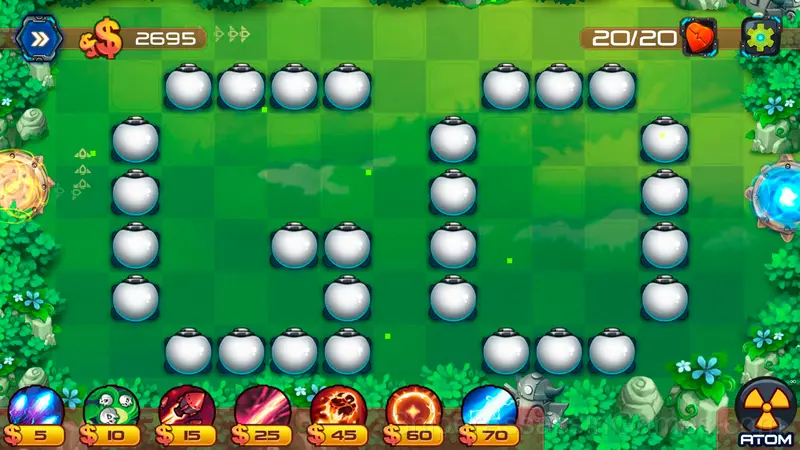 Tower Defense: Galaxy gameplay screenshot 1