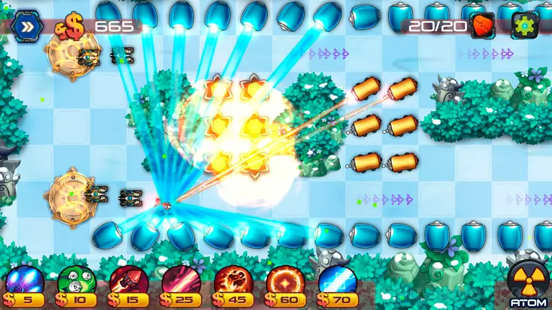 Tower Defense: Galaxy gameplay screenshot 3