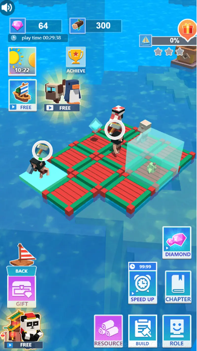 Water World gameplay screenshot 2