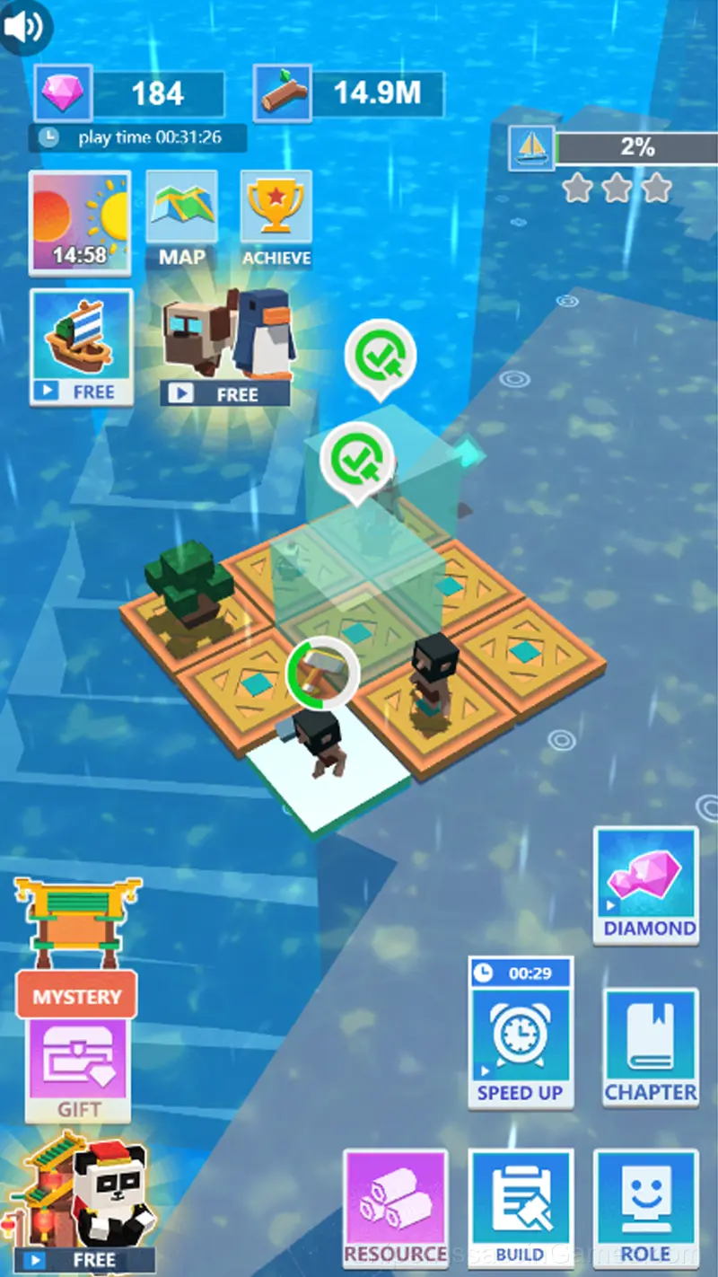 Water World gameplay screenshot 3