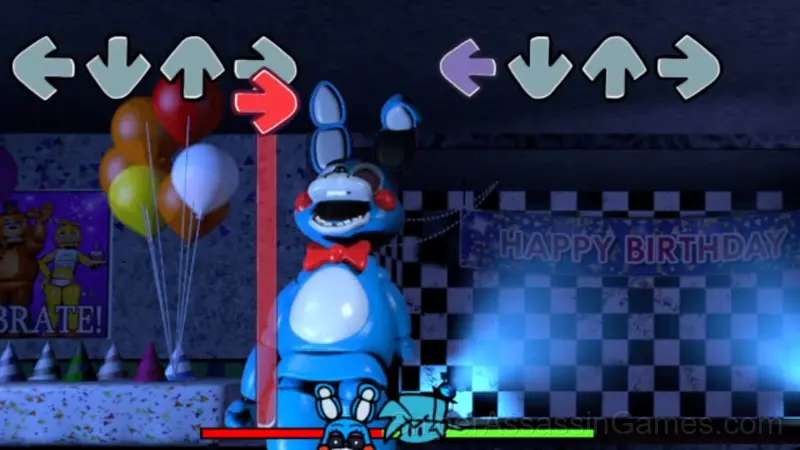 FridayNightFunkin vs FNAF 2 gameplay screenshot 2