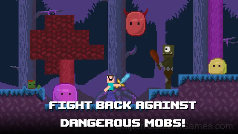 Noob survival: In search of adventures gameplay screenshot 3
