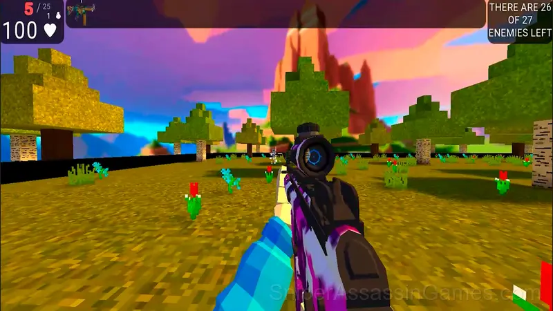 Mine Shooter. Nubik Vs Everyone! gameplay screenshot 3