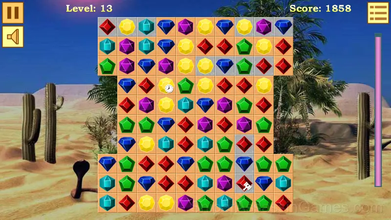 Match 3: Gems gameplay screenshot 3