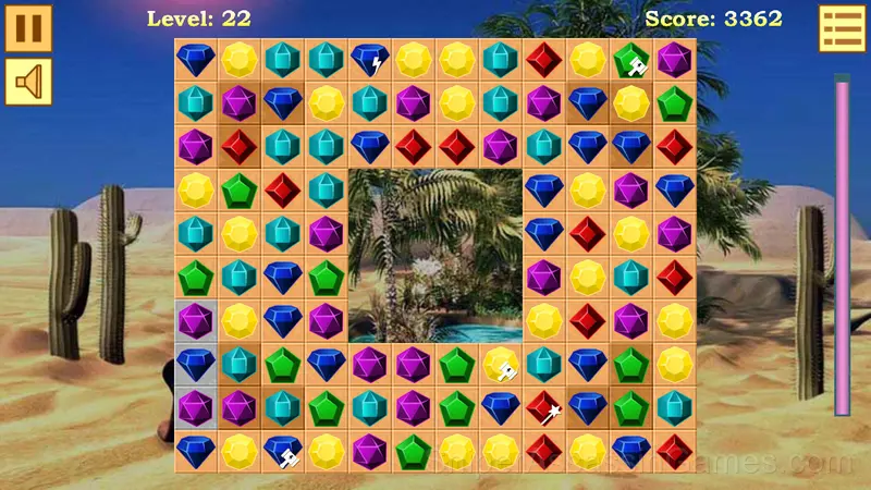 Match 3: Gems gameplay screenshot 5