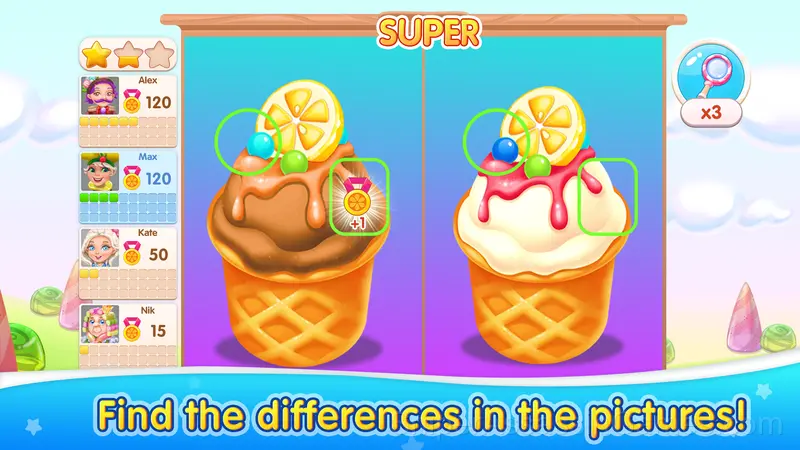 Sweet Differences gameplay screenshot 1