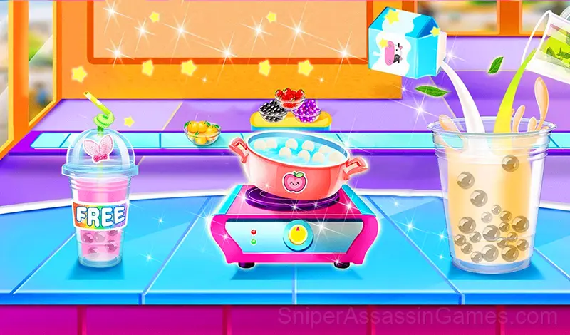Play Bubble Tea Cocktail Maker Mix Drinks