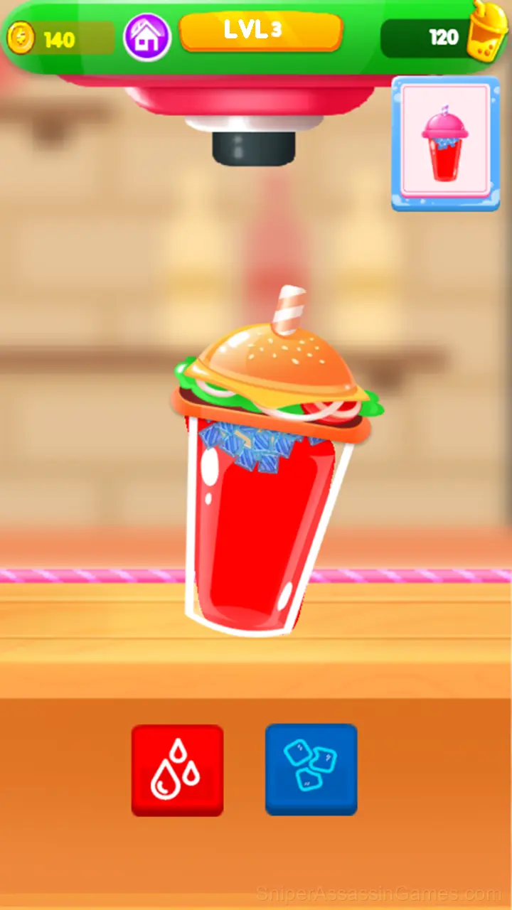Bubble Tea Cocktail Maker Mix Drinks gameplay screenshot 3