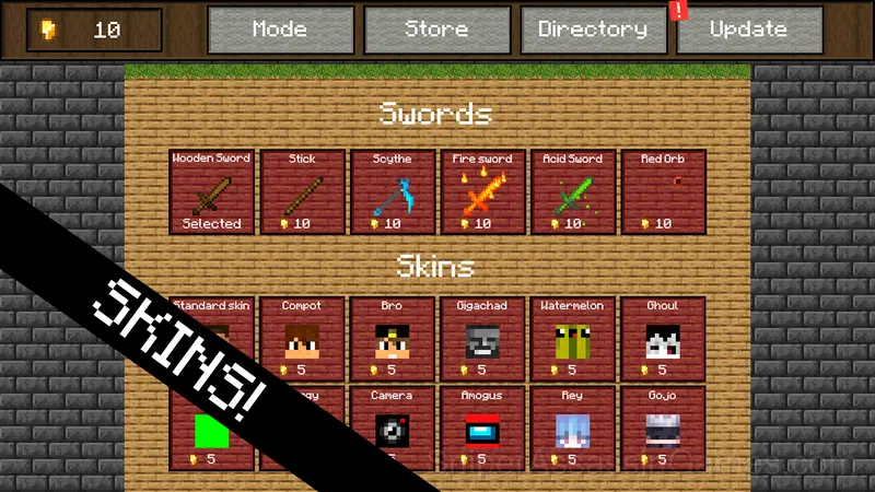 Mineblock Survivor: Craft gameplay screenshot 3