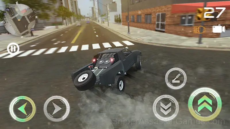 Extreme Car Driving Simulator gameplay screenshot 1