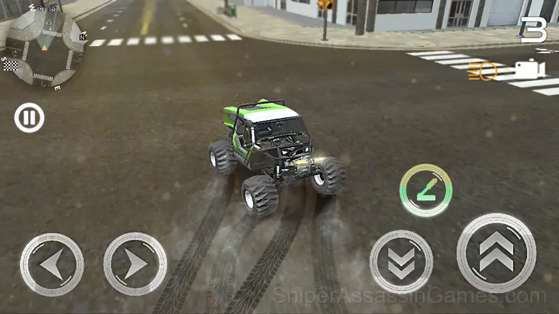 Extreme Car Driving Simulator gameplay screenshot 6