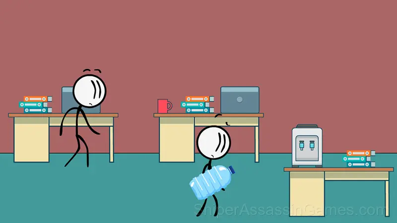 Stickman Bank gameplay screenshot 1
