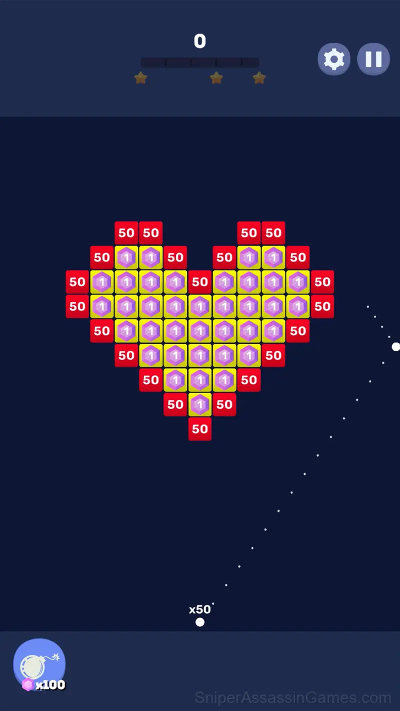 Bricks And Balls Crusher gameplay screenshot 2