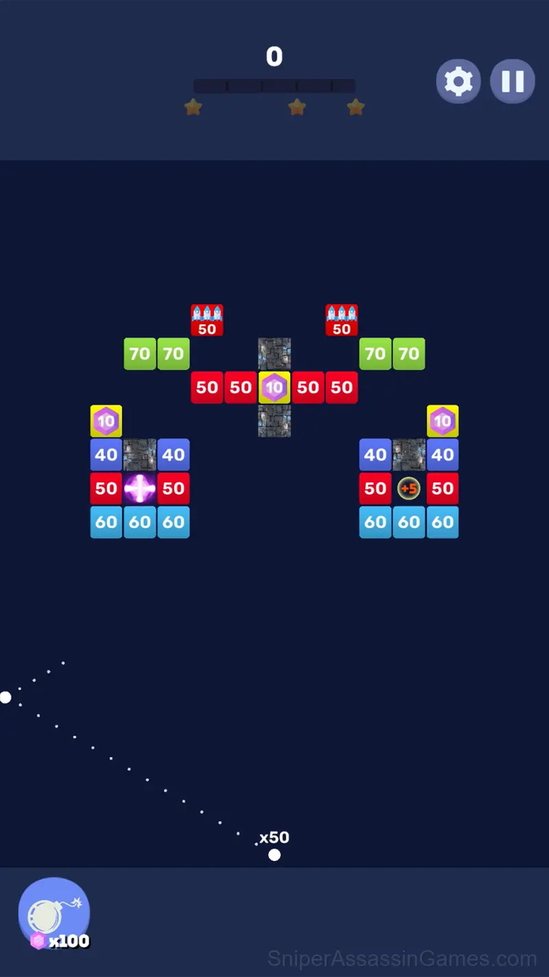 Bricks And Balls Crusher gameplay screenshot 5