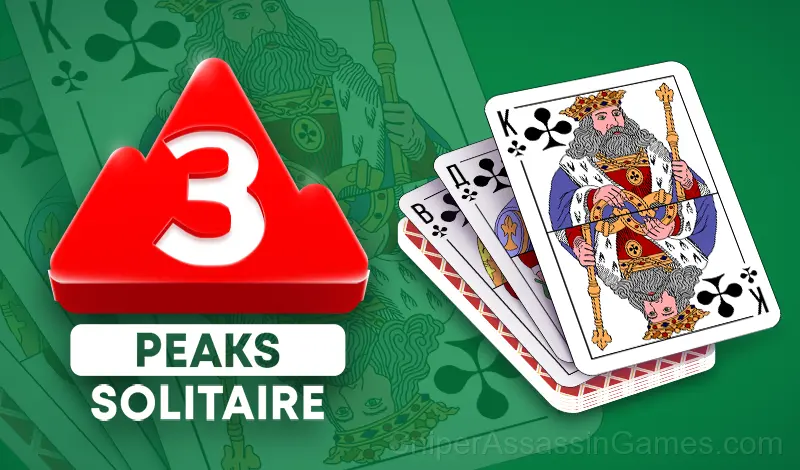 Play 3 Peaks Solitaire