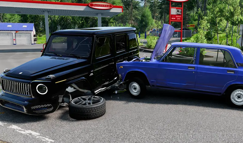Play Crash Dad`s Car - Real Simulator