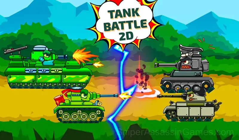 Play Tank Battle 2D