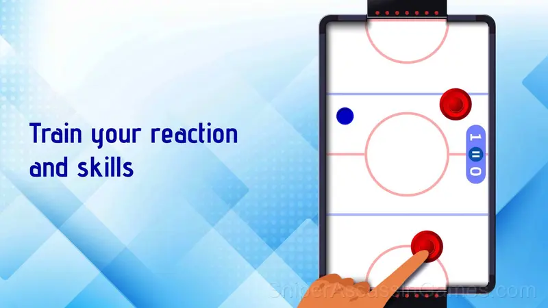 Air Hockey 2023 gameplay screenshot 1