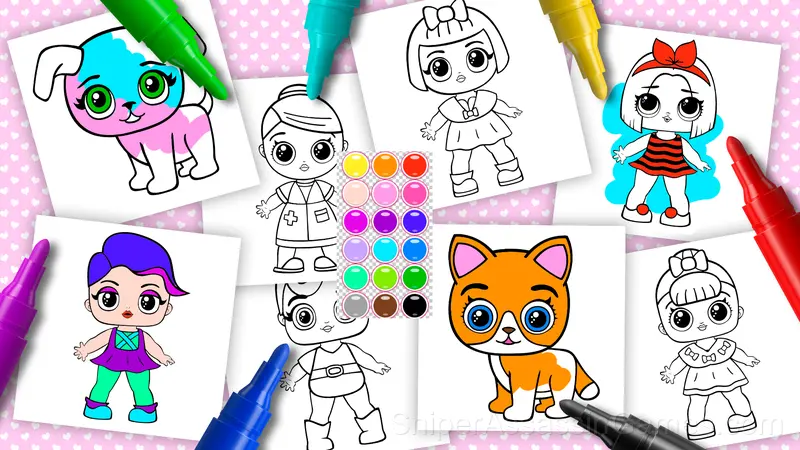 LOL Coloring Pages gameplay screenshot 3
