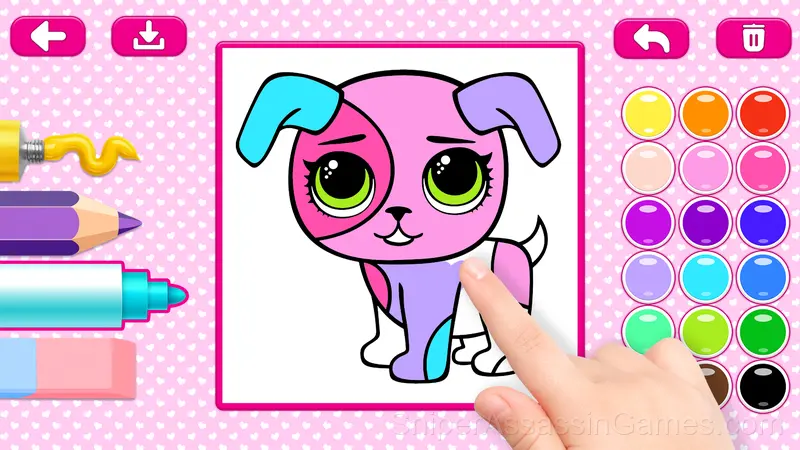 LOL Coloring Pages gameplay screenshot 4