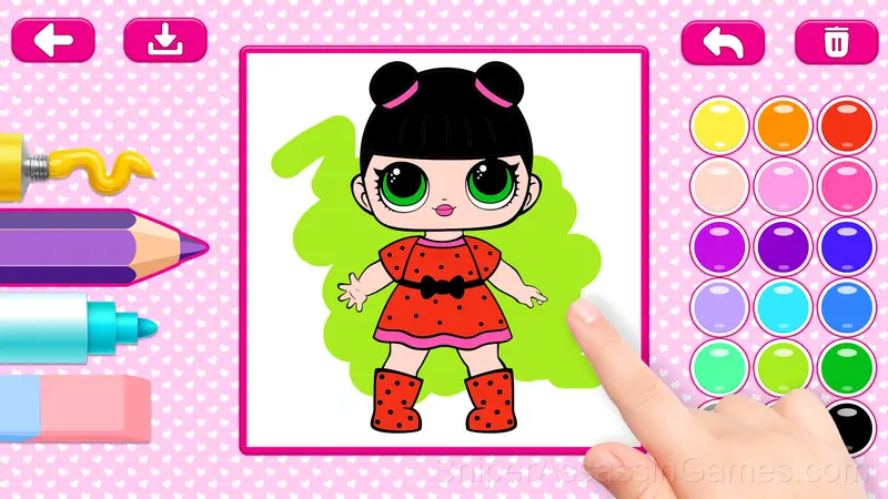LOL Coloring Pages gameplay screenshot 5