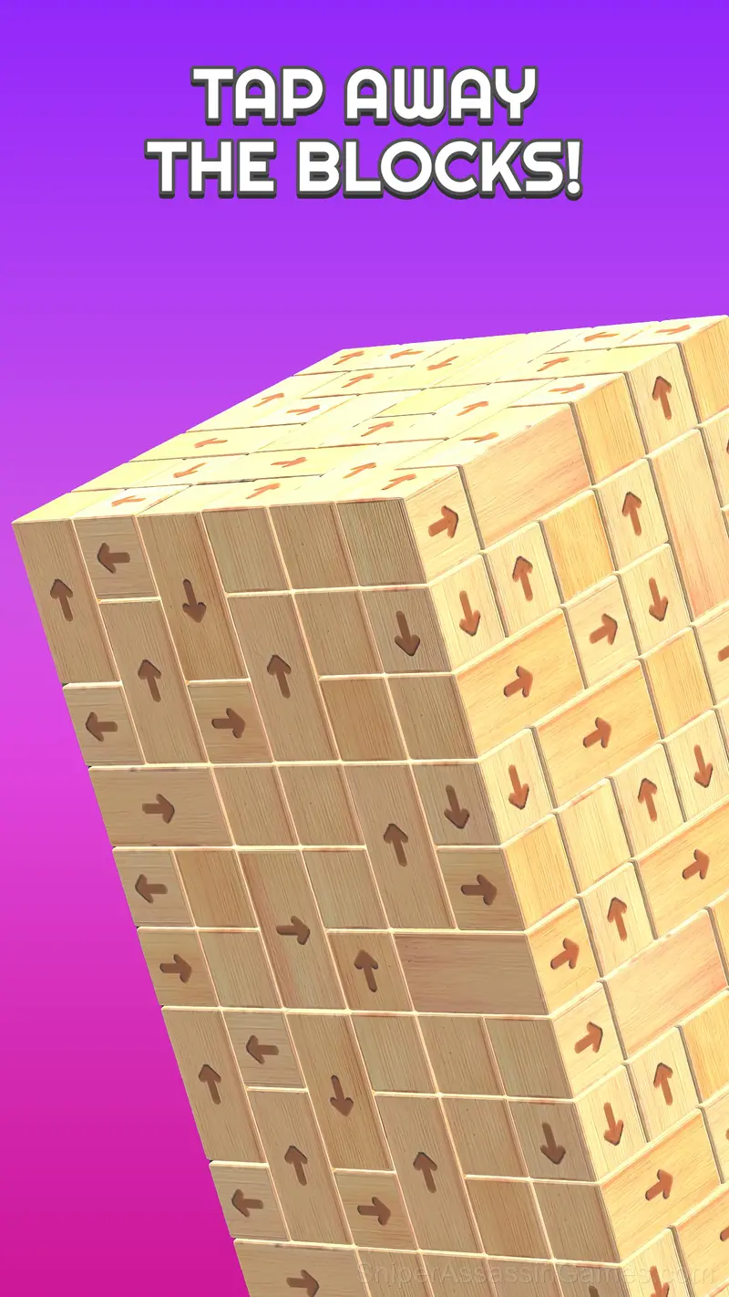 Tap Wood Blocks Away gameplay screenshot 1