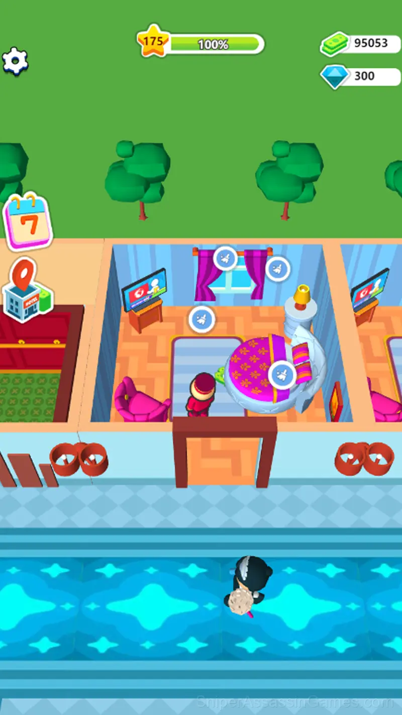 Mini Hotel gameplay screenshot 2