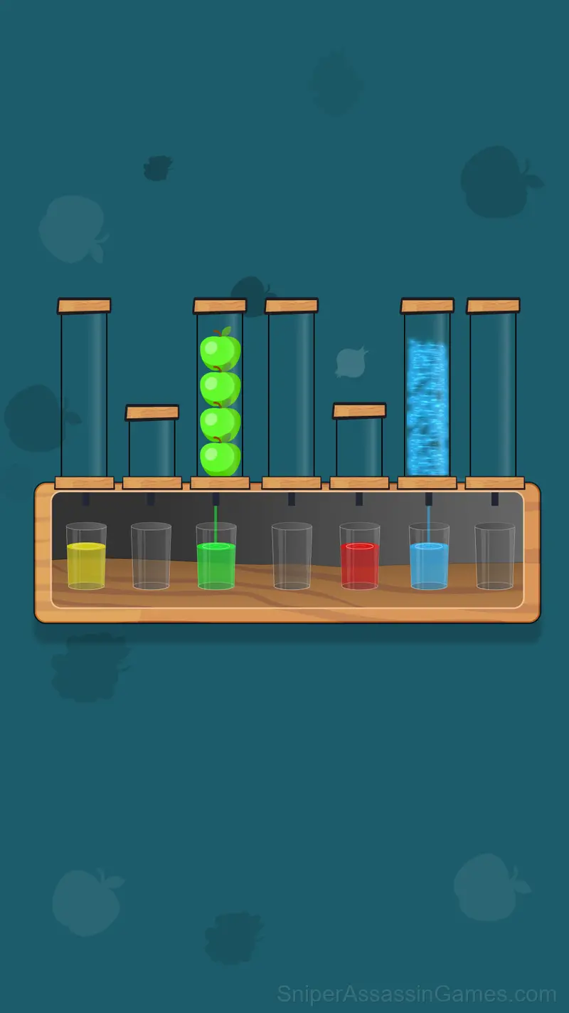 Sort Fruits: balloons gameplay screenshot 3