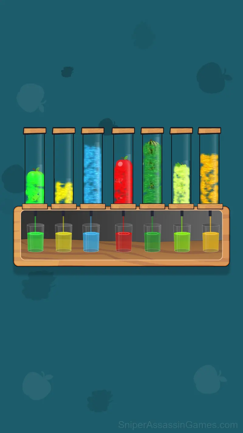 Sort Fruits: balloons gameplay screenshot 6