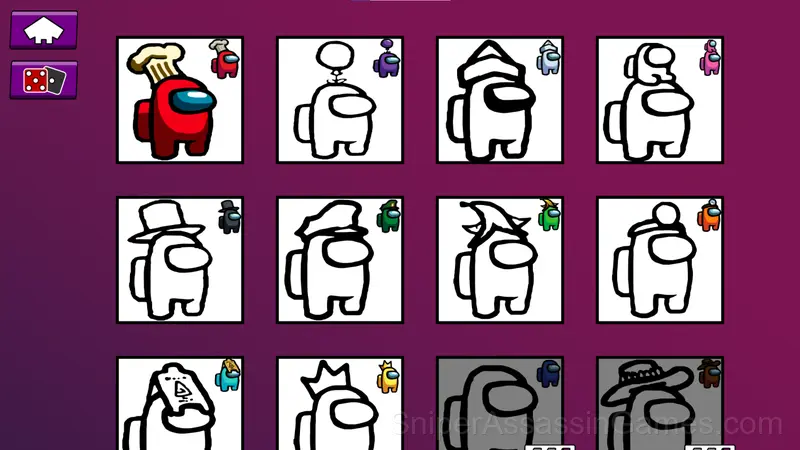 Coloring Amogus gameplay screenshot 1