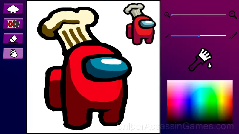 Coloring Amogus gameplay screenshot 3