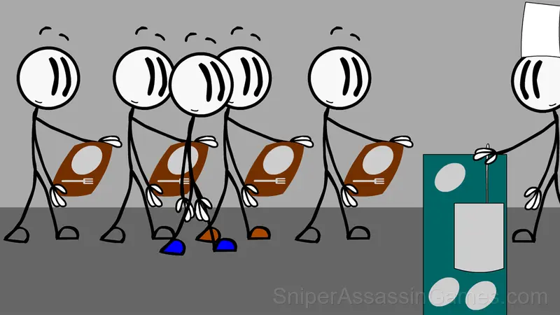 Stickman Prison gameplay screenshot 1