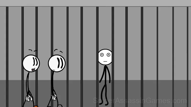 Stickman Prison gameplay screenshot 2