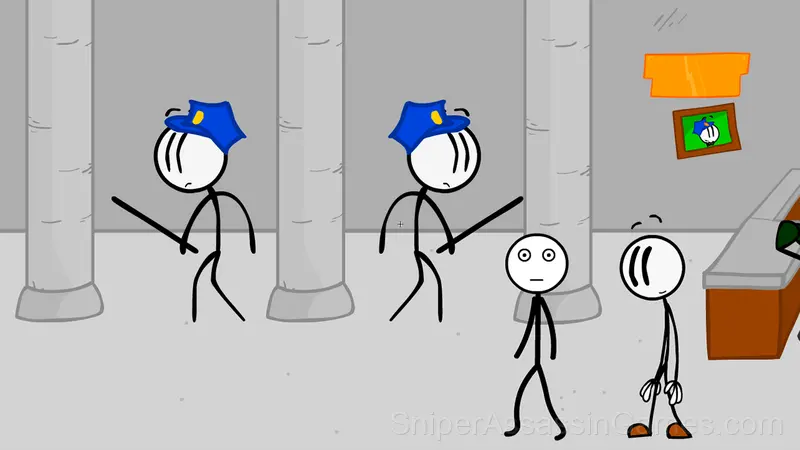 Stickman Prison gameplay screenshot 4
