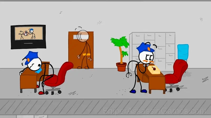 Stickman Prison gameplay screenshot 6