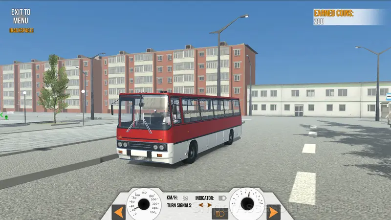 Eastern Bus Simulator gameplay screenshot 1