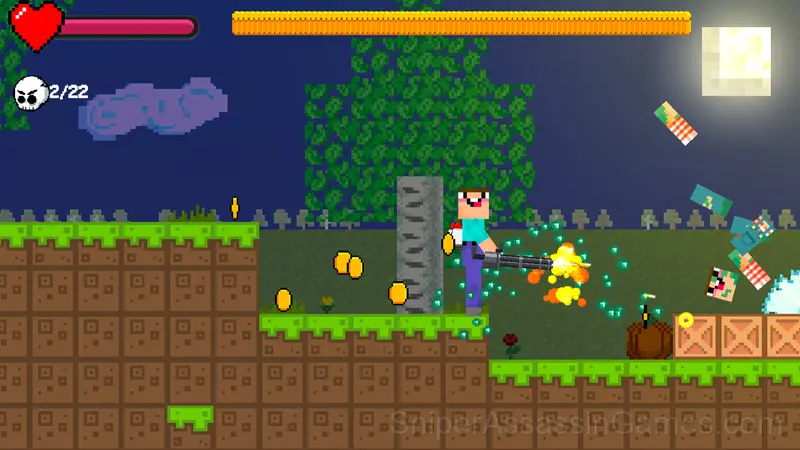 Noob vs Zombie Apocalypse: shooting pro gameplay screenshot 5