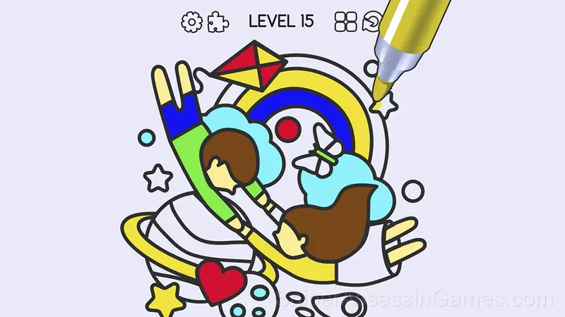 ASMR Coloring Pages & Drawing gameplay screenshot 3