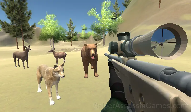 Play Sniper: Hunting