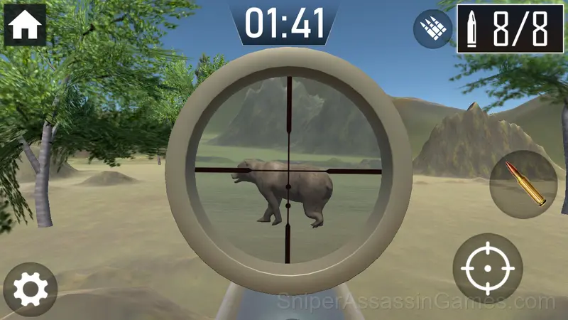 Sniper: Hunting gameplay screenshot 1