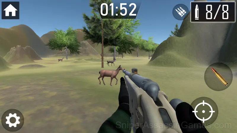 Sniper: Hunting gameplay screenshot 2