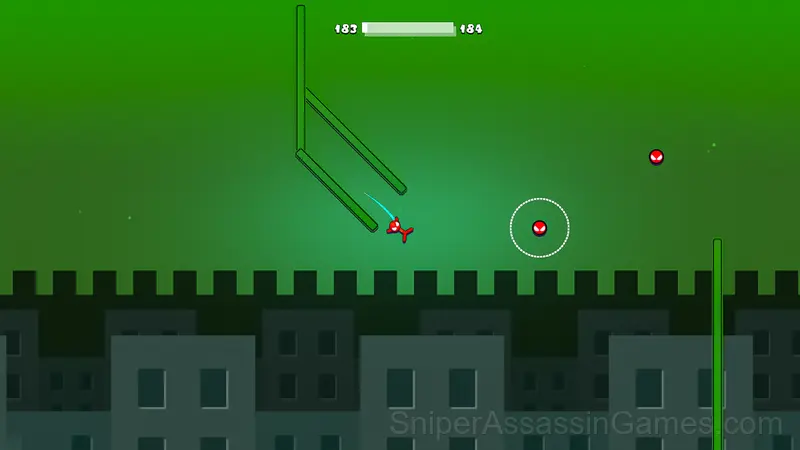 Stickman Spider Superhero with hook gameplay screenshot 3